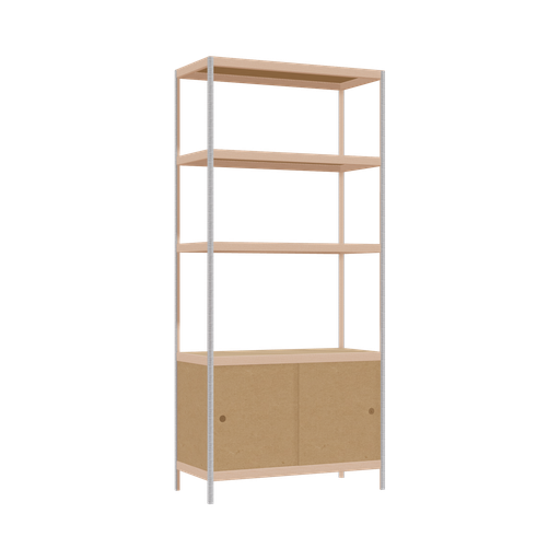 [400539132] Kast (198x90x42 cm)