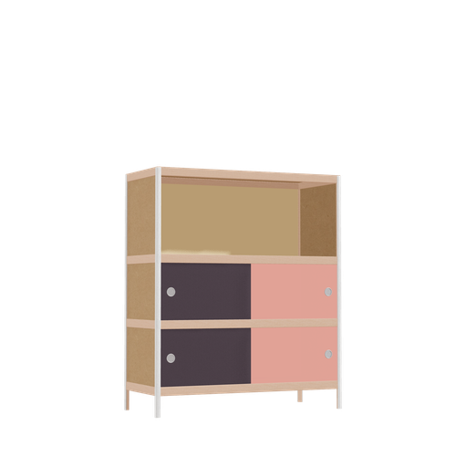 [400539160] Armoire (117x100x42 cm)