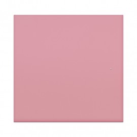 Blush pink translucent acrylic door