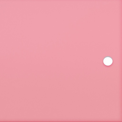 Porte en acrylique translucide Rose blush