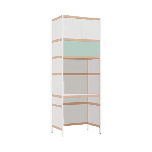 [400539263] Integrated desk (217.5x80x52 cm)