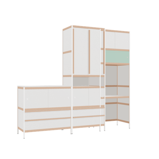 [f167607] Meubels (223x260x52 cm)