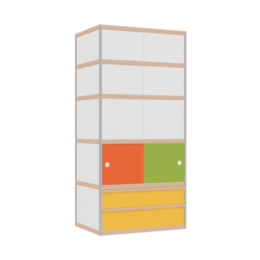 [400539295] Armoire (189x90x62 cm)