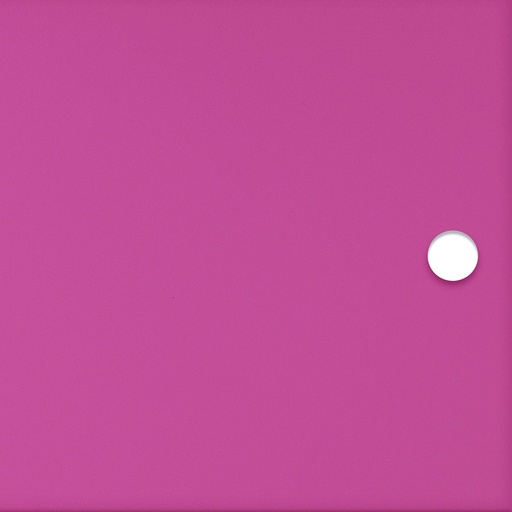 Cyclamen translucent acrylic door