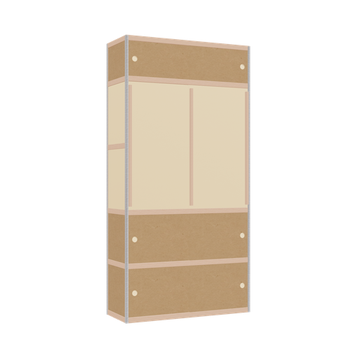 [400539331] Wardrobe (219x110x42 cm)