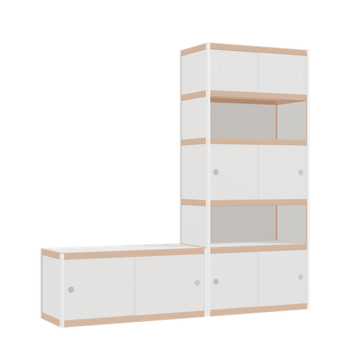 [f167621] Furniture (179x180x42 cm)