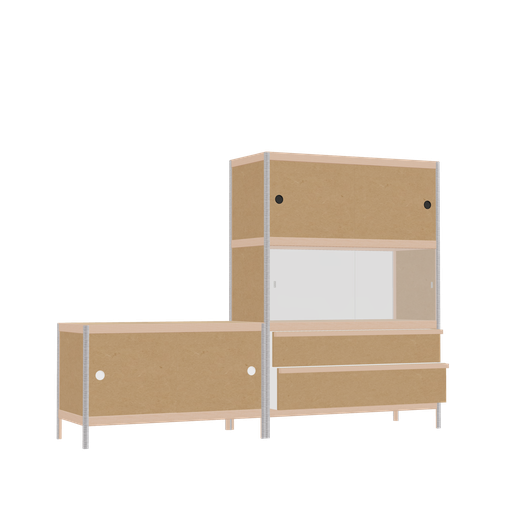 [f167622] Furniture (137x190x42 cm)