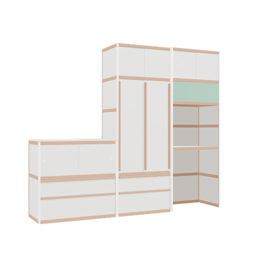 [f167643] Meubles (220x260x52 cm)