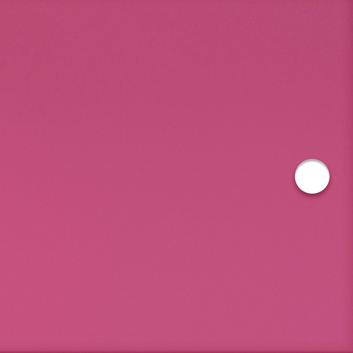 Porte en acrylique translucide Framboise