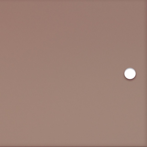 Deur in doorschijnend acryl Cappuccino