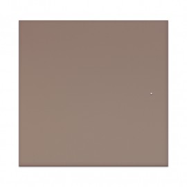 Deur in doorschijnend acryl Cappuccino