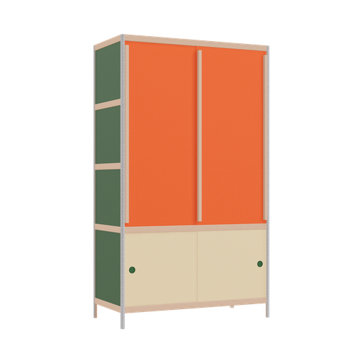 [400539496] Wardrobe (188x110x52 cm)