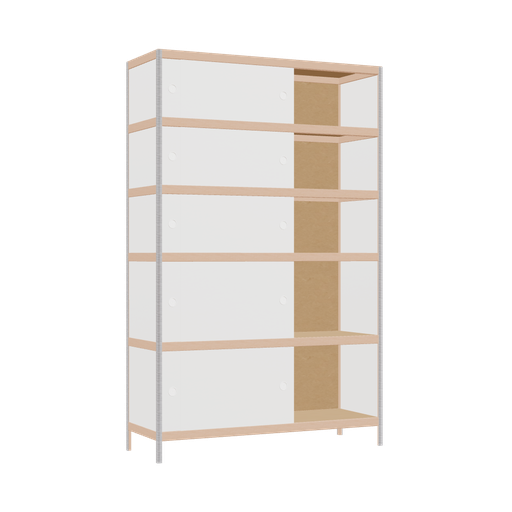 [400539533] Kast (189x120x42 cm)