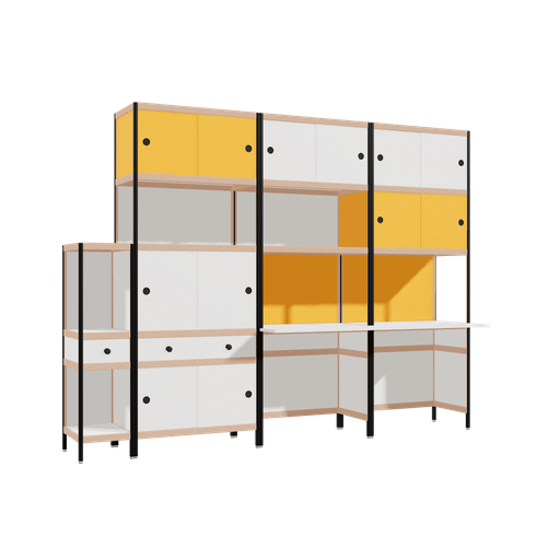 [f167709] Furniture (206.5x272x63.6 cm)