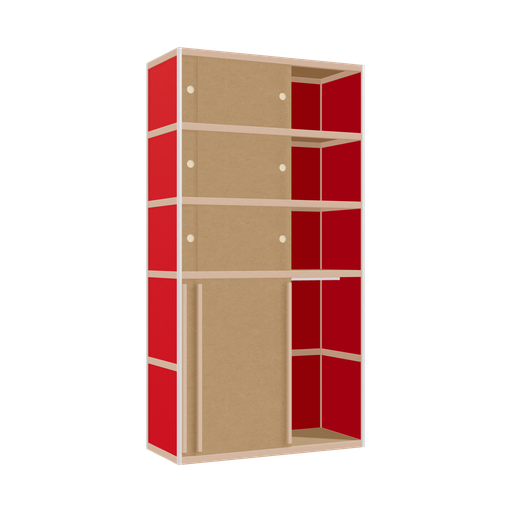 [400539543] Wardrobe (229x120x52 cm)
