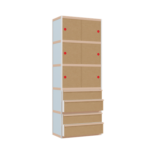 [400539553] Cabinet (209x80x42 cm)