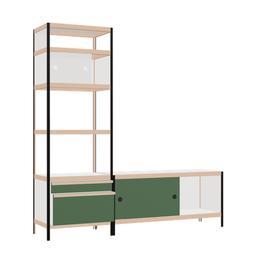 [f167717] Furniture (189x182x42 cm)