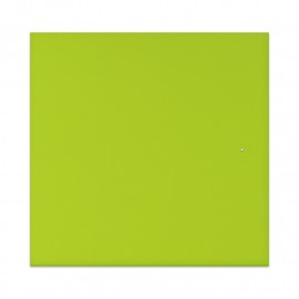 Lime translucent acrylic door
