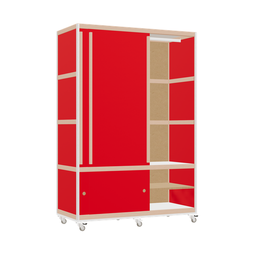 [400539615] Kleerkast (177x120x52 cm)