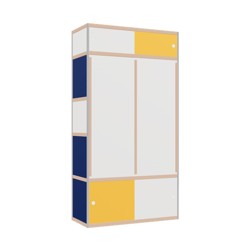 [400539627] Kleerkast (229x120x52 cm)