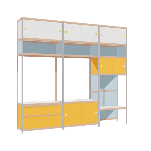 [f167739] Meubles (235x260x42 cm)