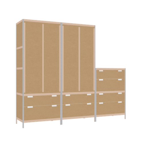 [f167748] Furniture (208x240x52 cm)