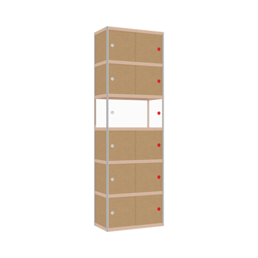 [400506600] Armoire (250x80x42 cm)