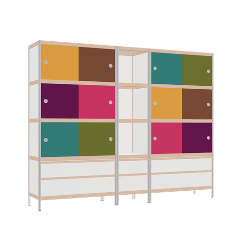 [f167757] Furniture (179x222x42 cm)