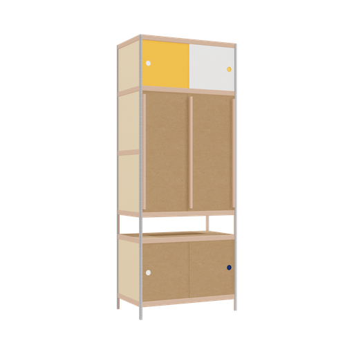 [400539704] Wardrobe (229x90x52 cm)