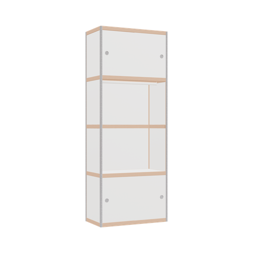 [400539741] Kleerkast (208x80x42 cm)