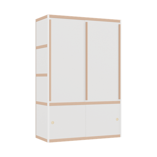 [400539764] Kleerkast (178x120x52 cm)