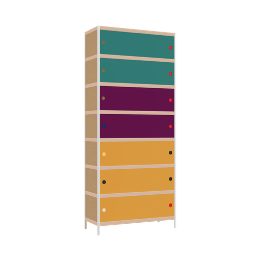 [400539767] Kast (231x100x42 cm)