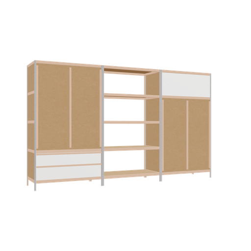 [f167786] Furniture (178x300x52 cm)