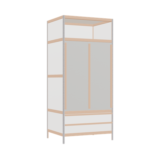 [400539805] Wardrobe (178x80x62 cm)