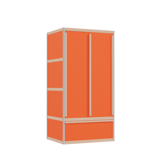 [400539854] Wardrobe (158x80x62 cm)