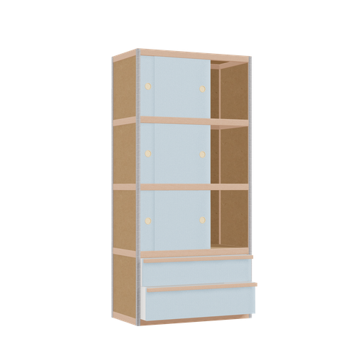 [400539918] Armoire (168x80x42 cm)