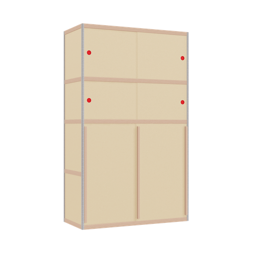 [400539921] Wardrobe (198x120x52 cm)