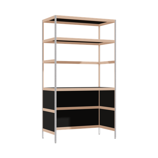 [400539967] Geïntegreerd bureau (180x100x52 cm)