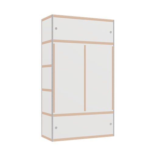 [400540041] Penderie (209x120x52 cm)