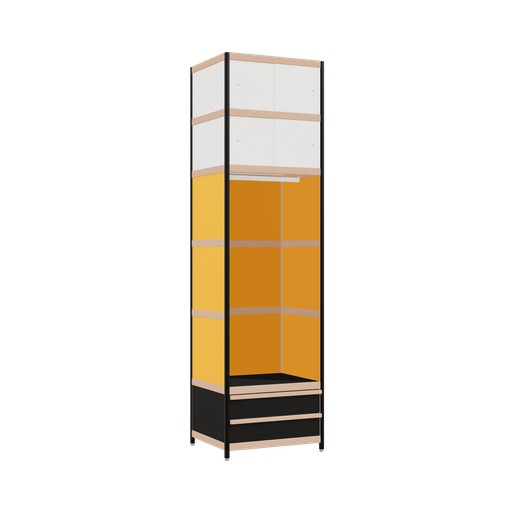 [400540063] Wardrobe (225x62x52 cm)