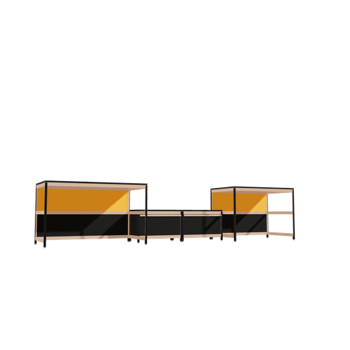 [f167888] Furniture (72.8x344x62 cm)