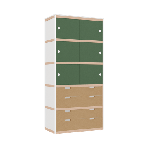 [400540110] Armoire (210.8x100x52 cm)