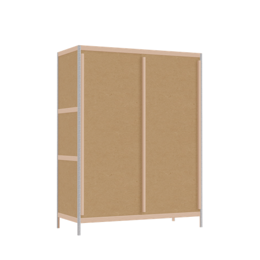 [400404375] Kleerkast (157x120x52 cm)