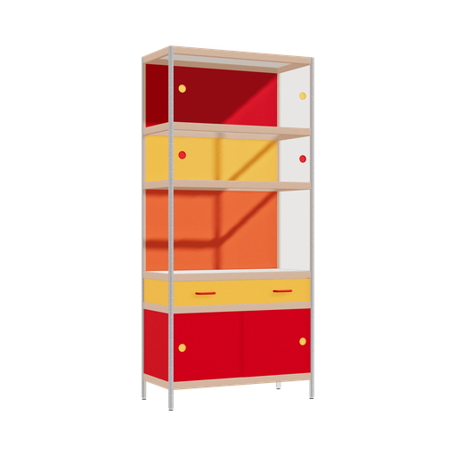 [400540186] Kast (196.5x90x42 cm)