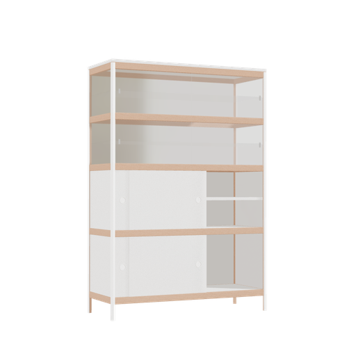 [400540201] Display cabinet (159.8x110x42 cm)