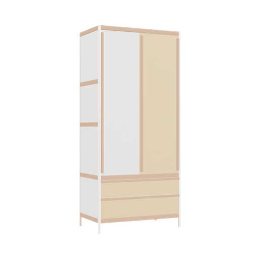 [400540203] Penderie (198x90x52 cm)