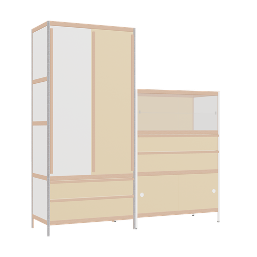 [f167964] Furniture (198x190x52 cm)