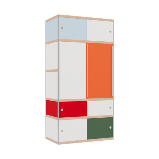 [400540247] Wardrobe (219x110x62 cm)