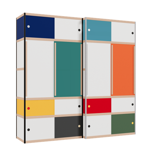 [f167969] Furniture (219x220x62 cm)