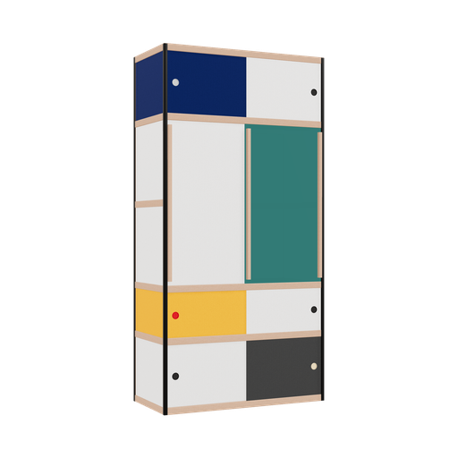 [400540250] Penderie (219x110x52 cm)